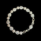 Bracelet Flower Drop Clear