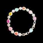 Bracelet Flower Drop Multicolor