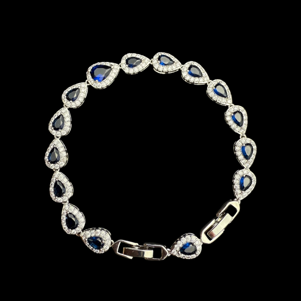 Bracelet Tear Drop Dark Blue